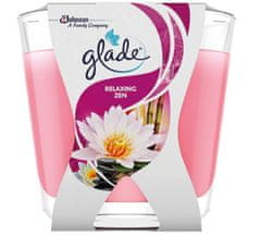 Glade Glade, Vonná svíčka, Relaxing Zen, 70g 