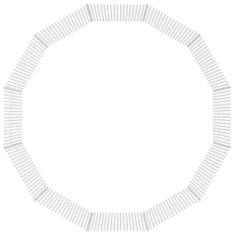 Petromila Ohrádka pro zvířata 12 panelů 54 x 100 cm pozinkované železo