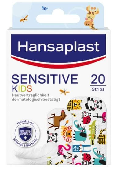 Hansaplast Hansaplast, Citlivé náplasti pro děti, 20 kusů