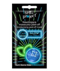 Selfie Project Selfie Project, Glow In Blue, pleťová maska, 10g