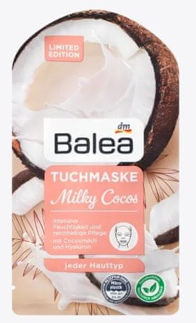 Balea Balea, Milky Cocos, listová maska, 1 ks