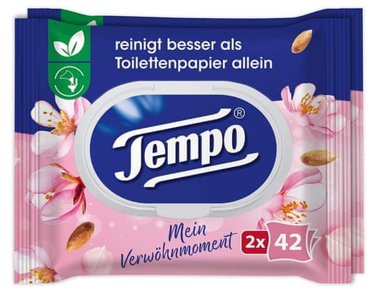 Tempo Tempo, vlhčený toaletní papír, 42 kusů