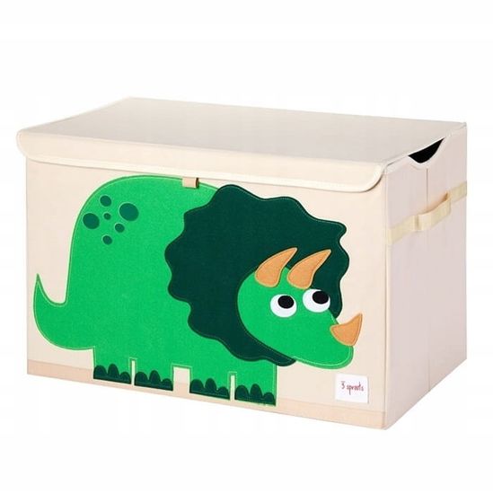 3 Sprouts Closed Box Dinosaur Green