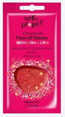 Selfie Project Selfie Project, Shine like a Love, Peel-Off Illuminating Mask, 12 ml