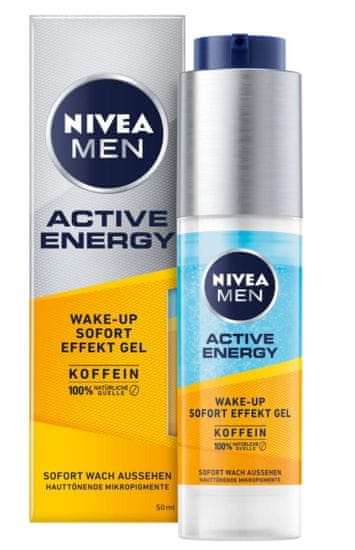 Nivea Nivea Men, Stimulační gel na obličej, 50 ml