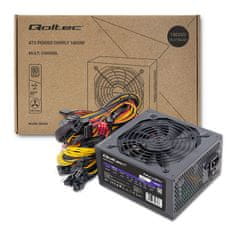 Qoltec Napájecí zdroj ATX 1800W | 80 Plus Platinum | Data mining