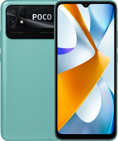 POCO C40, 4GB/64GB, Coral Green