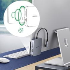 Ugreen CM521 HUB adaptér na iMac USB-C - 3x USB 3.1 / SD / TF, šedý