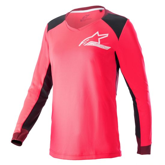 Alpinestars Dámský dres Stella Drop LS Diva Pink