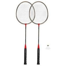 Spokey BADMNSET1 Sada na badminton - 2 rakety, košíček, obal