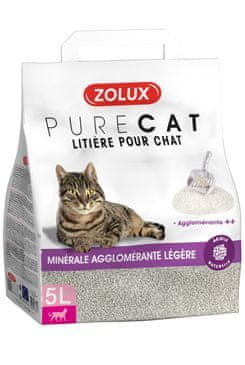 Zolux Podestýlka PURECAT premium light clumping 5l