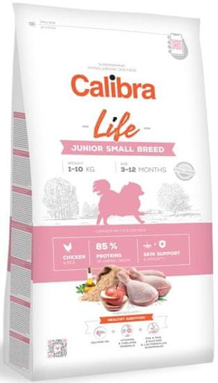 Calibra Dog Life Junior Small Breed Chicken 1,5 kg