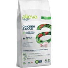 Alleva HOLISTIC Dog Dry Adult Chicken&Duck Medium 12kg