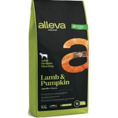 Alleva NATURAL Dog Dry Adult Lamb&Pumpkin Medium/Maxi 12kg