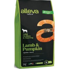 Alleva NATURAL Dog Dry Adult Lamb&Pumpkin Medium/Maxi 2kg