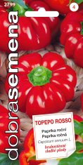 Dobrá semena Paprika zeleninová - Topepo Rosso 0,4g