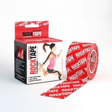 RockTape kinesiologický tejp 5 cm x 5 m, design: logo red