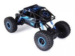 RC auto ROCK Through 1:18 4WD modrý