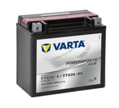 Varta | Motobaterie 518902 VARTA YTX20-BS 12V 18Ah 250A AGM