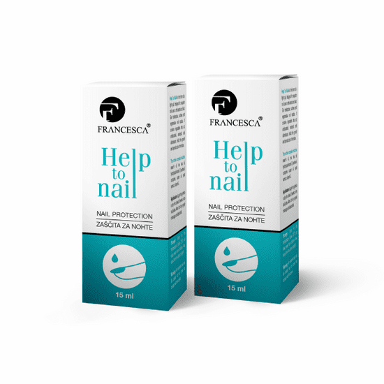 Francesca Protiplísňový gel na nehty, Help To Nail, 15 ml x2 kusy (30 ml)