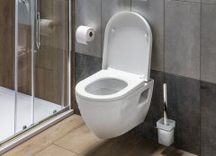 AQUALINE Dona wc sedátko, soft close, bílá (FD121)