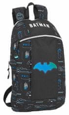 OEM Jednoduchý mini batoh DC Comics|Batman: Bat-Tech (objem 8,6 litrů|22 x 39 x 10 cm) černý polyester