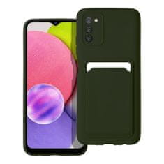 FORCELL Obal / kryt na Samsung Galaxy A03S zelená - Forcell CARD Case