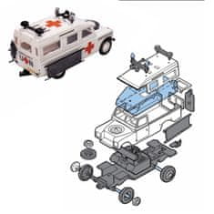 Monti Systém Stavebnice Monti System MS 35 - Terénní ambulance.