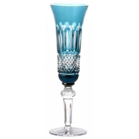 Caesar Crystal Flétna vysoká Tomy, barva azurová, objem 155 ml