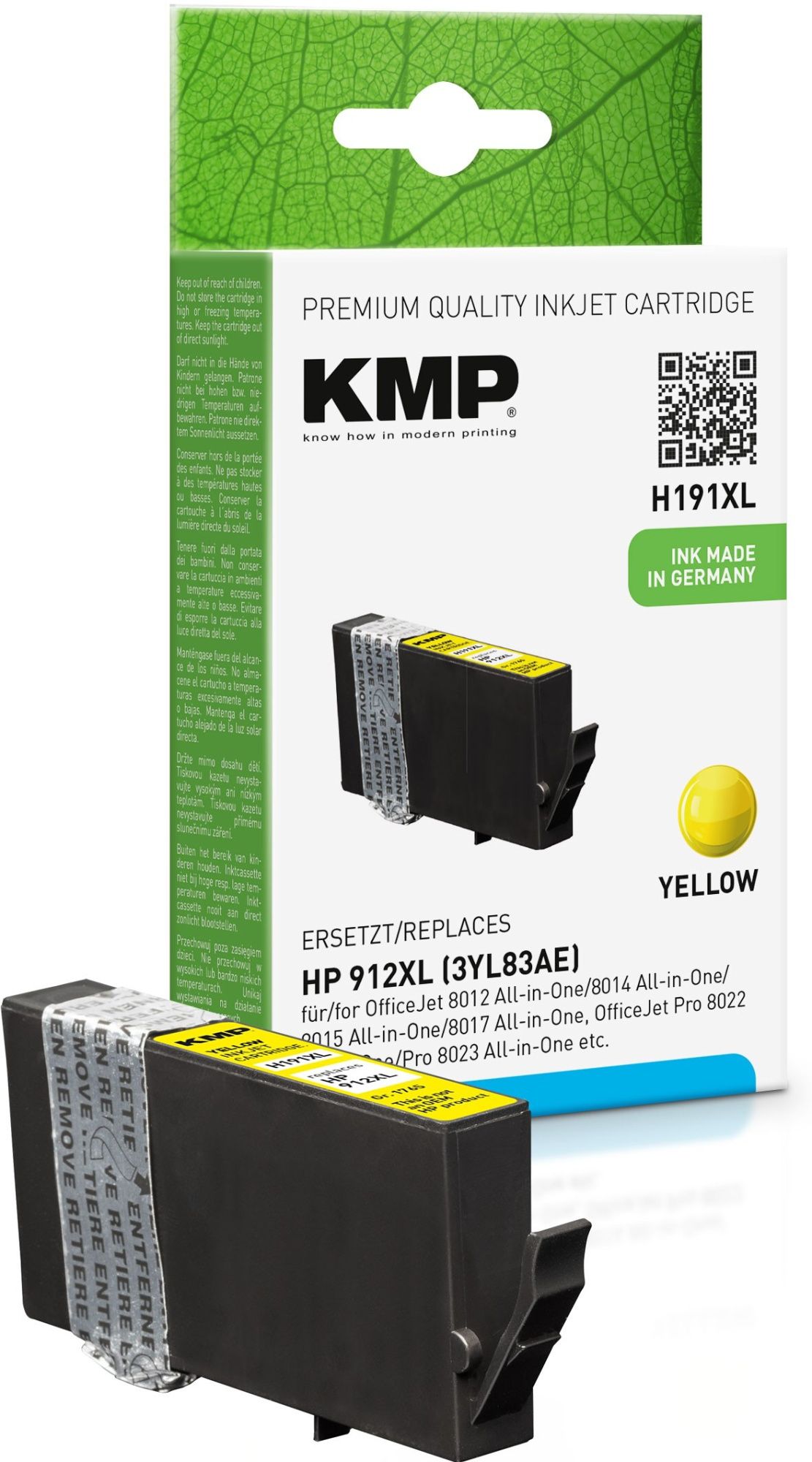 HP 912XL žlutá barva do tiskárny