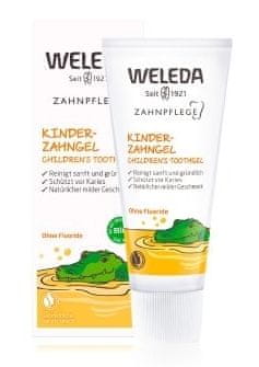 Weleda Dětská zubní pasta, ochrana proti zubnímu kazu, bez fluoridu, 50 ml