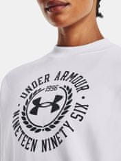 Under Armour Mikina Rival Fleece Crest Grp Crew-WHT M