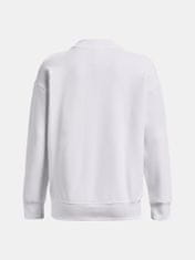 Under Armour Mikina Rival Fleece Crest Grp Crew-WHT M