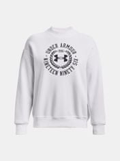 Under Armour Mikina Rival Fleece Crest Grp Crew-WHT M