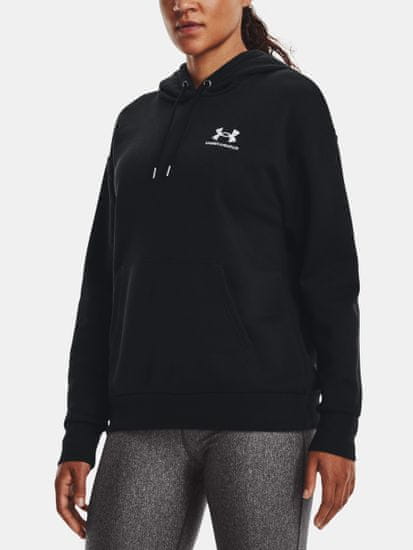 Under Armour Mikina Essential Fleece Hoodie-BLK