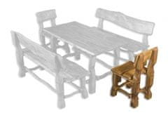 eoshop Zahradní židle MO101 (MO100) (Barva dřeva: Bezbarvý lak)