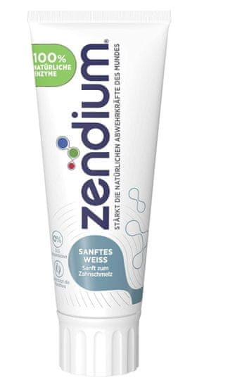 zendium Zendium, Soft White, Zubní pasta, 75 ml