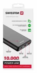 SWISSTEN POWER LINE POWER BANK 10000 mAh 22013912 - použité