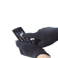 Elasto Smartphone rukavice "Touch", Černá / Šedá