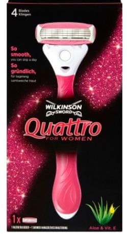 Wilkinson Sword Quattro pro ženy, Holicí strojek, 1 kus