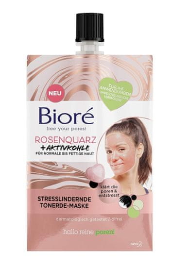 Bioré Biore, Rose Quartz, Pleťová maska, 50ml