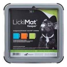 LickiMat Držák na lízací podložku Indoor Keeper Grey