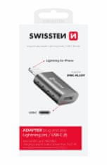 SWISSTEN ADAPTER LIGHTNING(M)/USB-C(F) 55500400 - rozbaleno