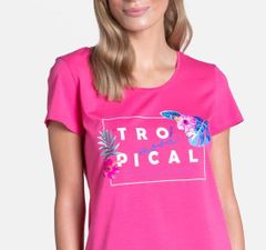Henderson Dámské pyžamo Tropicana 38905-43X Růžová - Henderson Ladies M