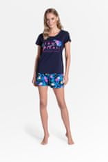 Henderson Dámské pyžamo Tropicana 38905-59X Námořnická modrá - Henderson Ladies XL