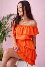 Gemini Dámské šaty SUK0291 - Roco 40/L oranžová