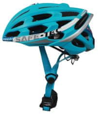 SAFE-TEC Chytrá Bluetooth helma/ Repro/ TYR 2 Turquoise M