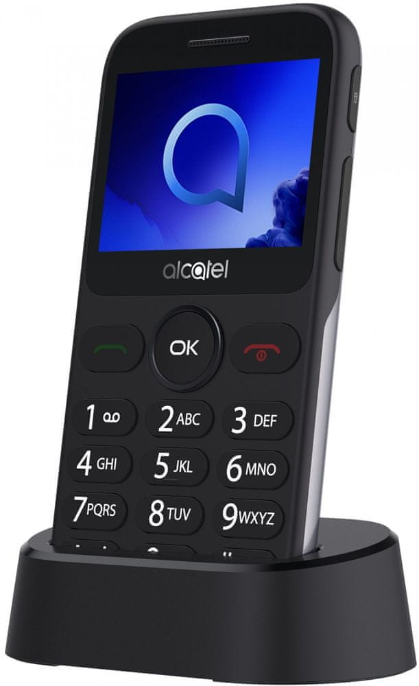 Alcatel 2020, Metallic Silver