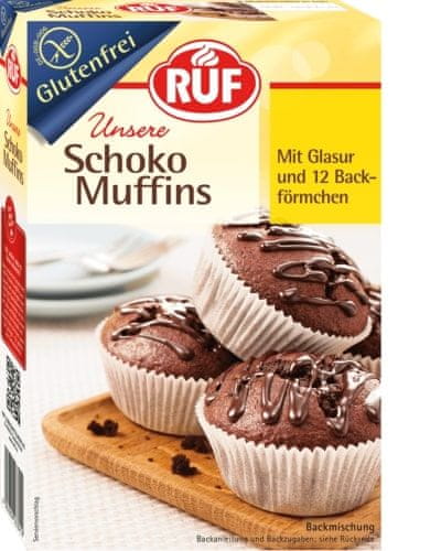 Ruf Bezlepková směs na čokoládové muffiny 350g