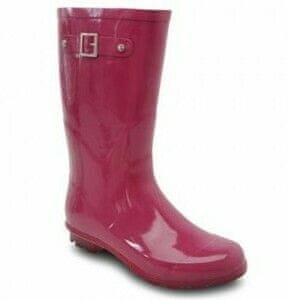 GOLDDIGGA - Low Wellies Ladies – Berry Highgloss - 8